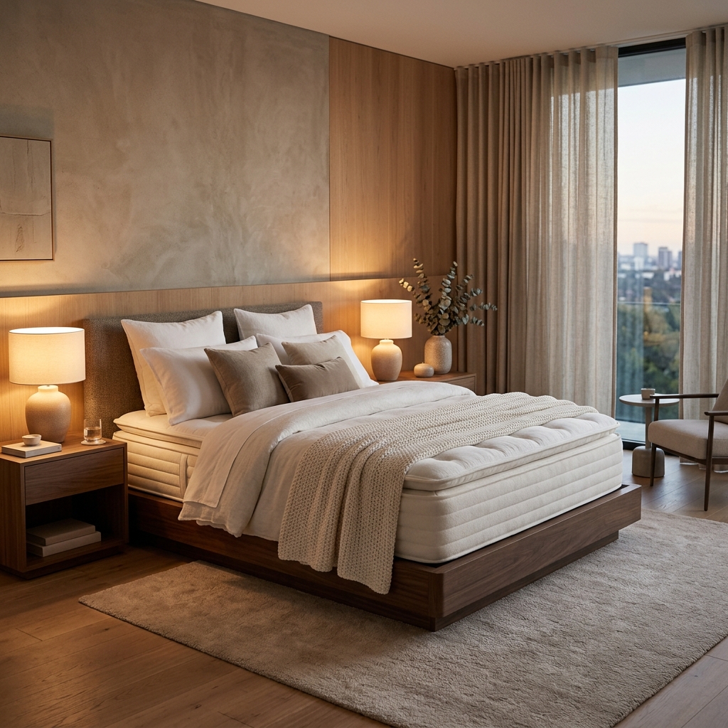 Quarto com colchão Colchões premium